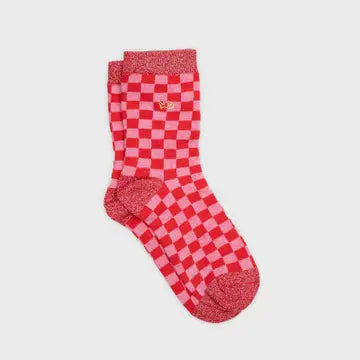 Chaussettes damier - carreaux