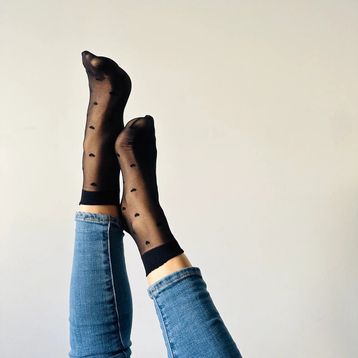 Louise - Chaussettes coeur