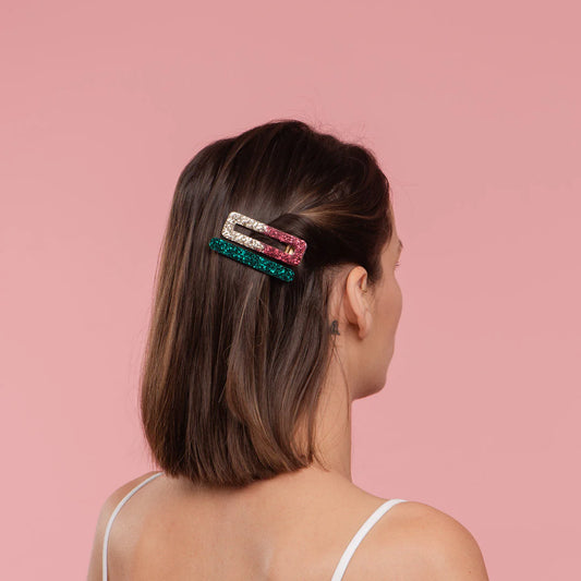 Barrettes - Bicolore