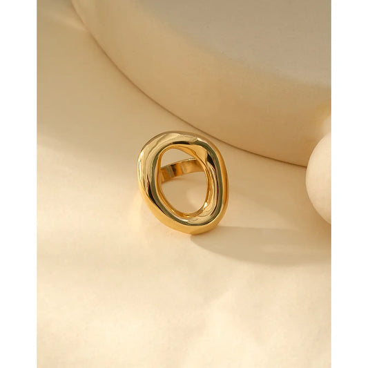 Bague anneau irrégulier Or
