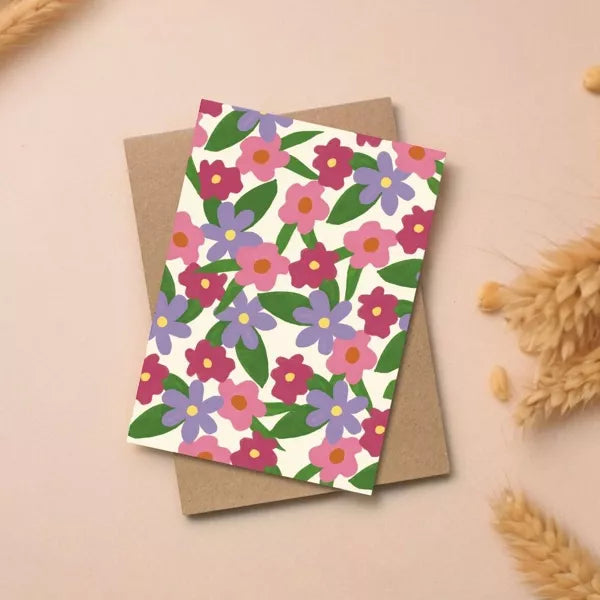 Carte Fleurs
