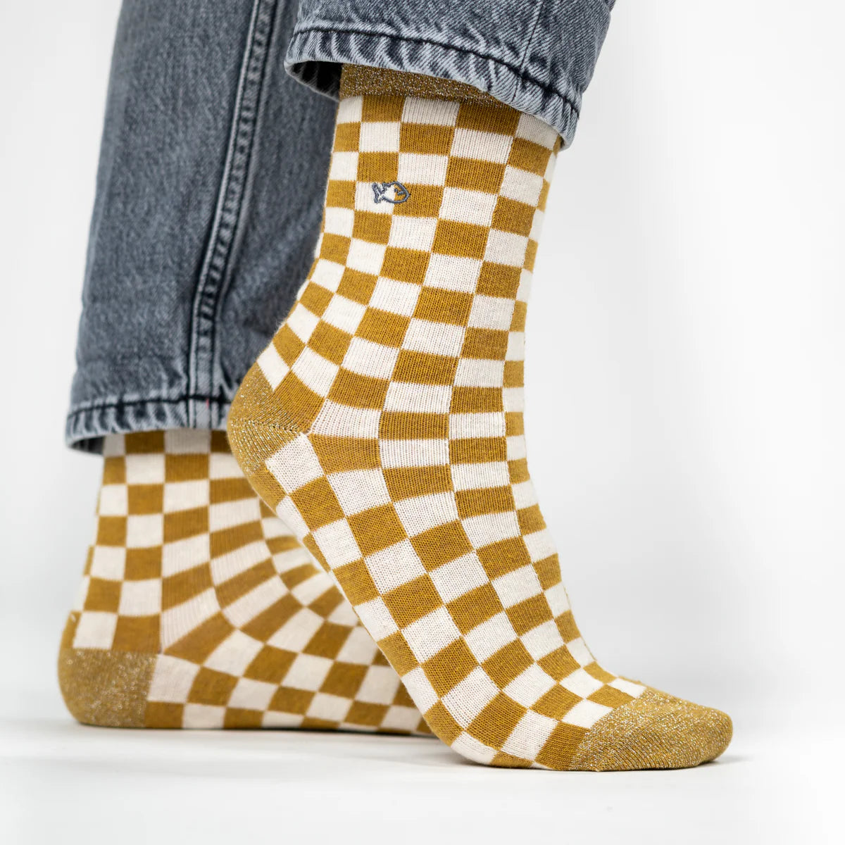 Chaussettes damier - carreaux