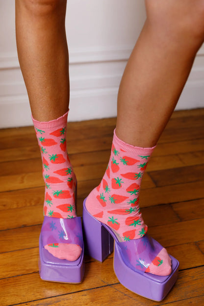 Chaussettes - Fraises